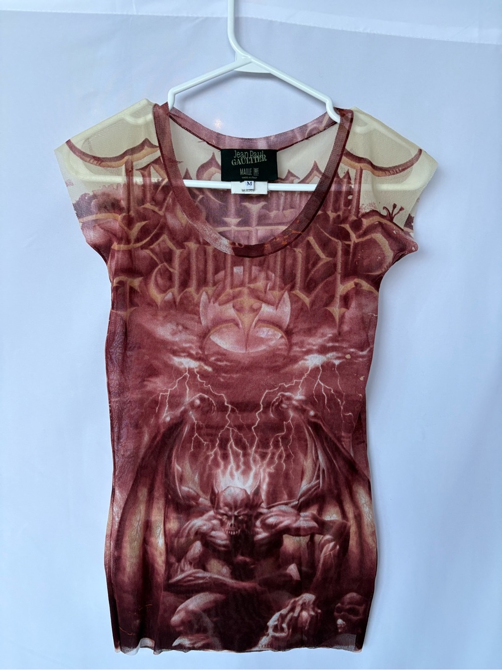 Jean Paul Gaultier 2001 SS Satan shirt